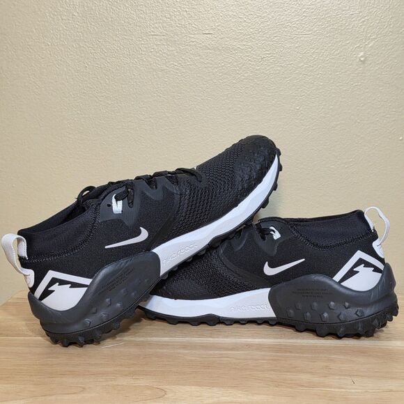 Nike Wildhorse 7 Trail Running Shoes Black White CZ1856-002 Mens Size 8.5 - Picture 4 of 7